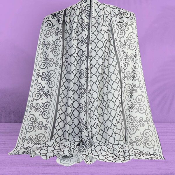 طرحة شيفون شكل عثماني