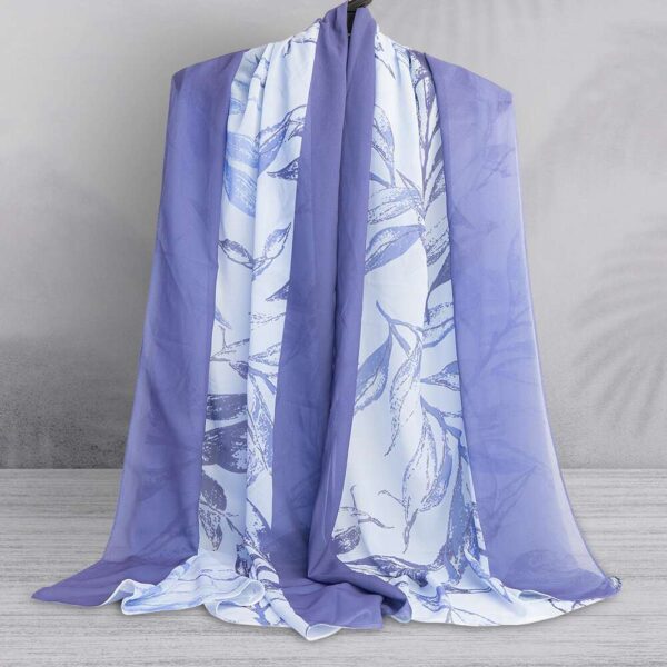 طرحة شيفون ديجيتال مشجر