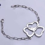 انسيال هاند ميد رقيق جدا علي شكل 3 قلوب