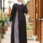 فستان برش شتوي