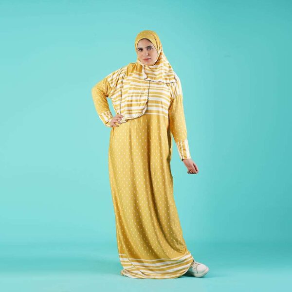 اسدال أصفر منقط في ابيض