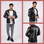 جاكيت جيلد اسود