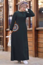 عباية حريمي ملونة بأستايل رقيق وأنيق