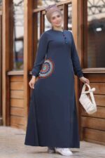 عباية حريمي ملونة بأستايل رقيق وأنيق