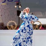 فستان خروج صيفي بأستايل انيق و رائع