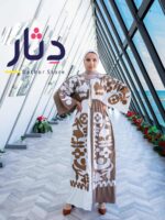 اجمل عبايه استقبال قطن مطرزة بتصميم انيق